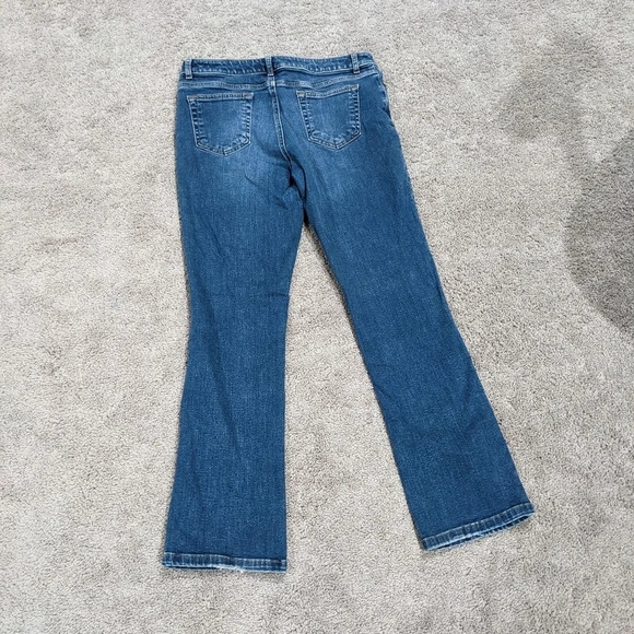 Garnet Hill 30P straight leg jeans - Picture 7 of 13